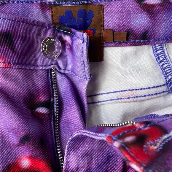 Bootcut ☁️ HEAVEN ⭐️ BY MARC jacobs☁️ Airbrushed denim - Picture 6 of 8